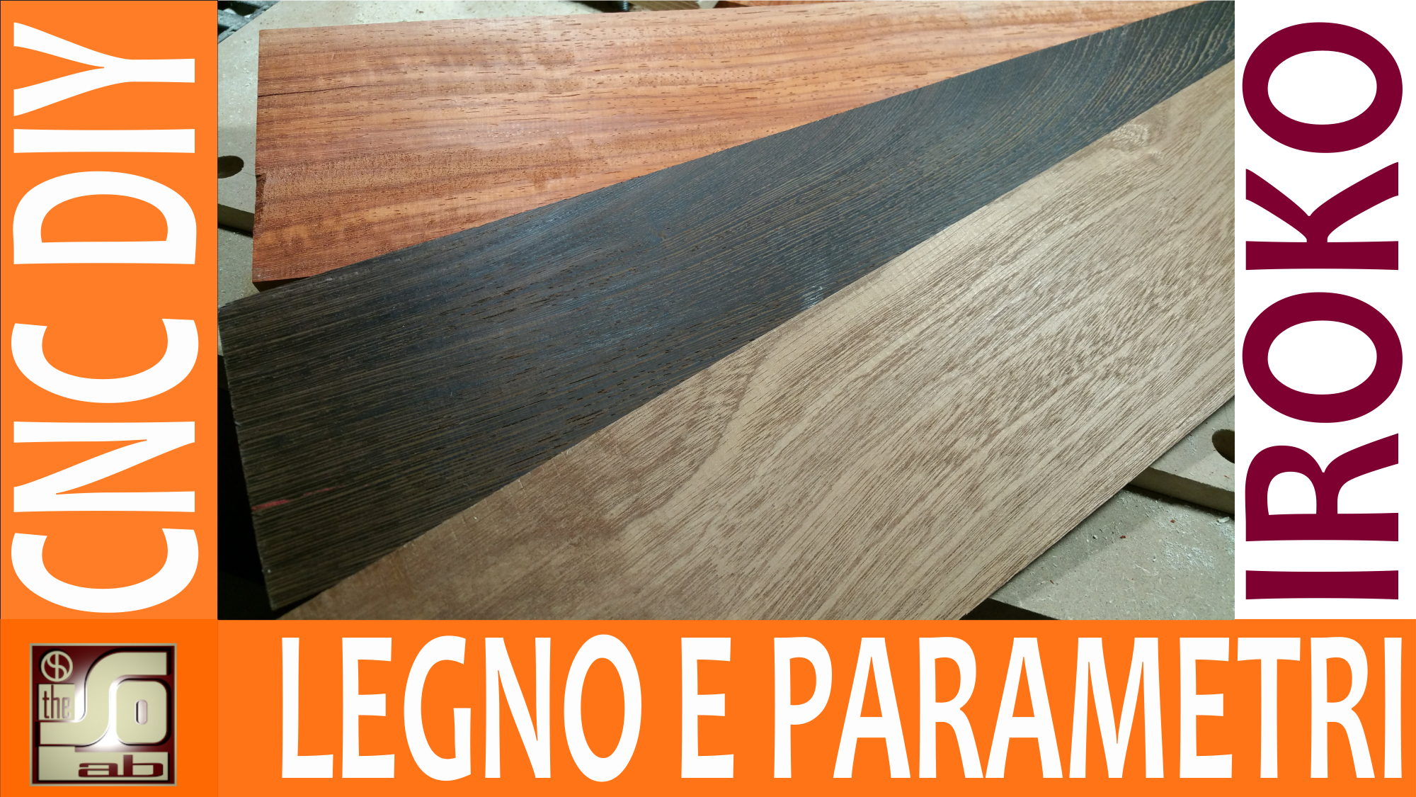 CNC - Essenze legno e parametri di lavorazione - Iroko