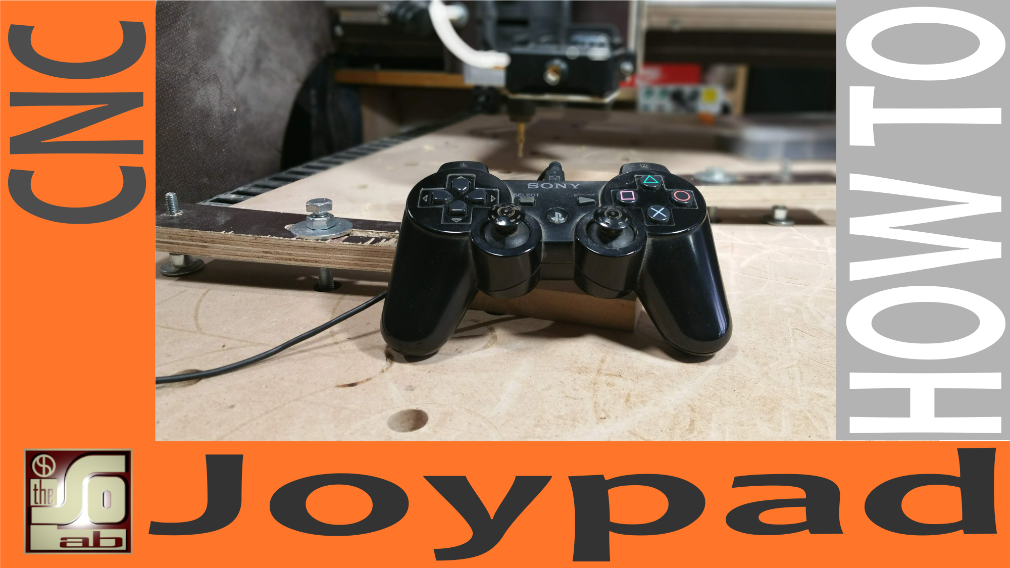 CNC - Come controllare la CNC con un Joypad riciclato O TABLET