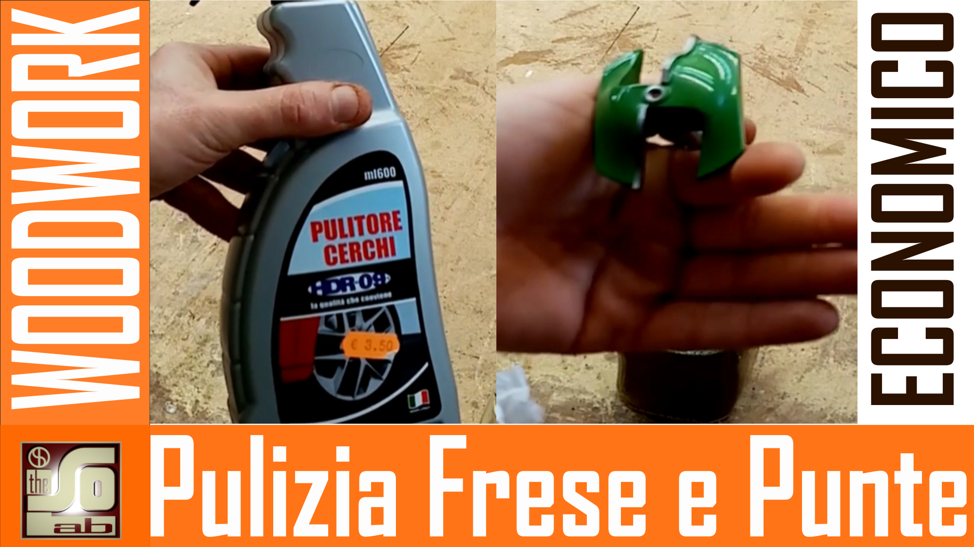 Come pulire frese e punte in modo semplice ed economico