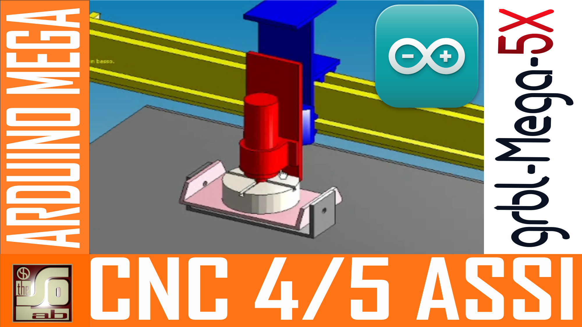 CNC 4 5 ASSI con Arduino Mega e GRBL Mega 5x