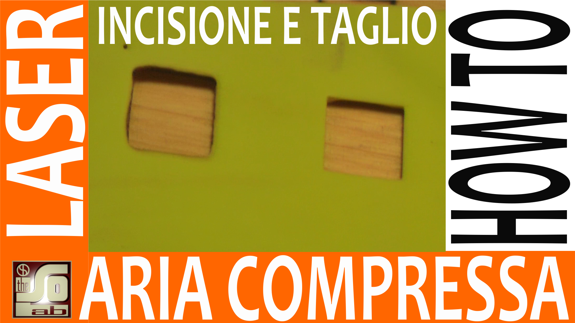 CNC Laser - Taglio e incisione con e senza aria compressa