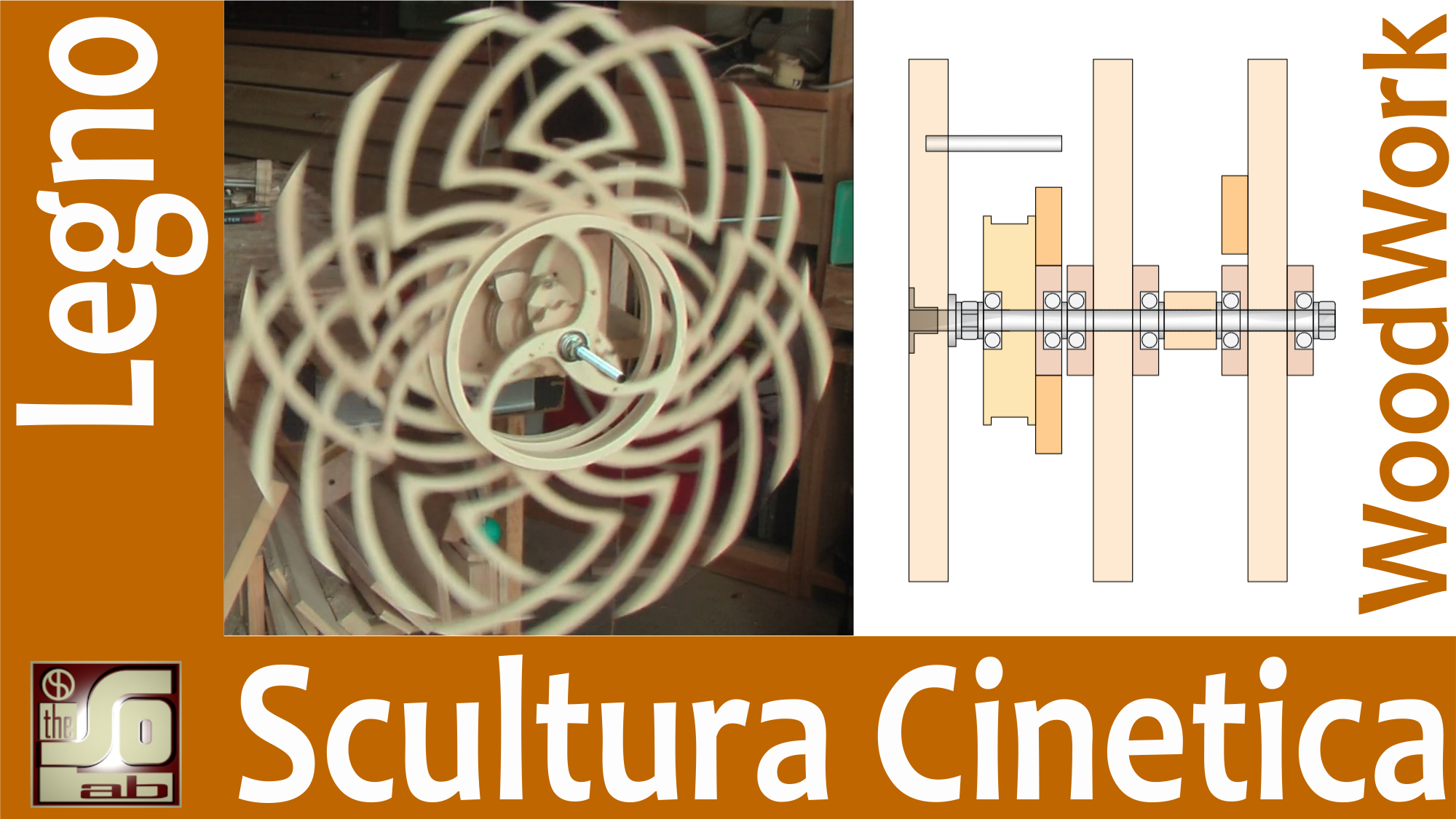 Analisi progetto scultura cinetica in legno