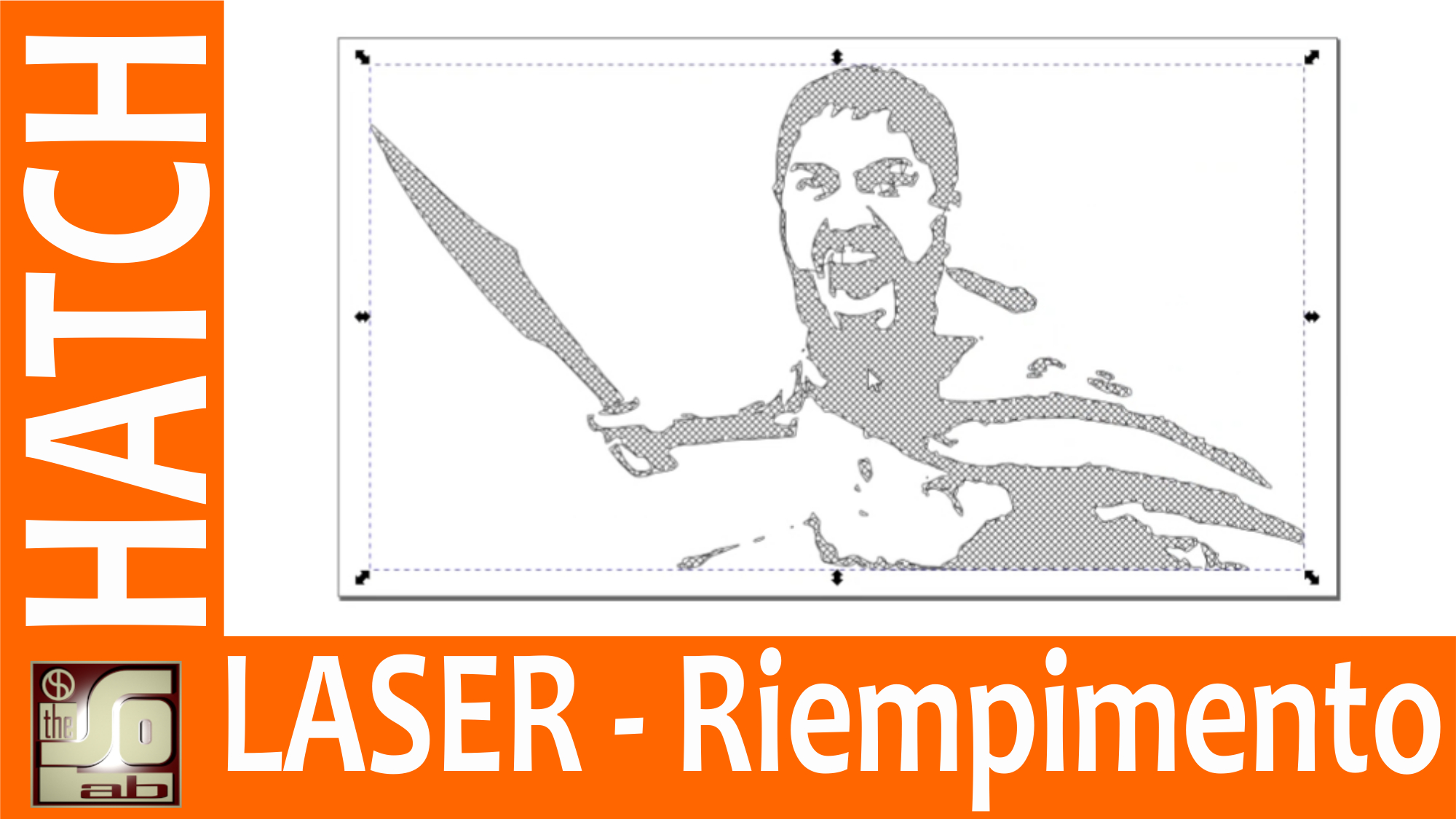 cnc laser Creazione motivo in Inkscape in modo semplice (Inkscape hatch)