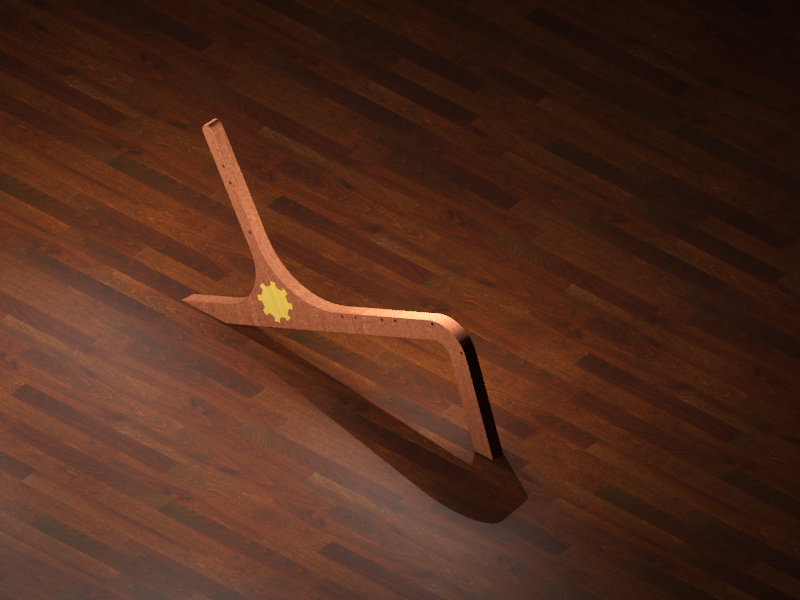 SEDIA DA GIARDINO RENDER