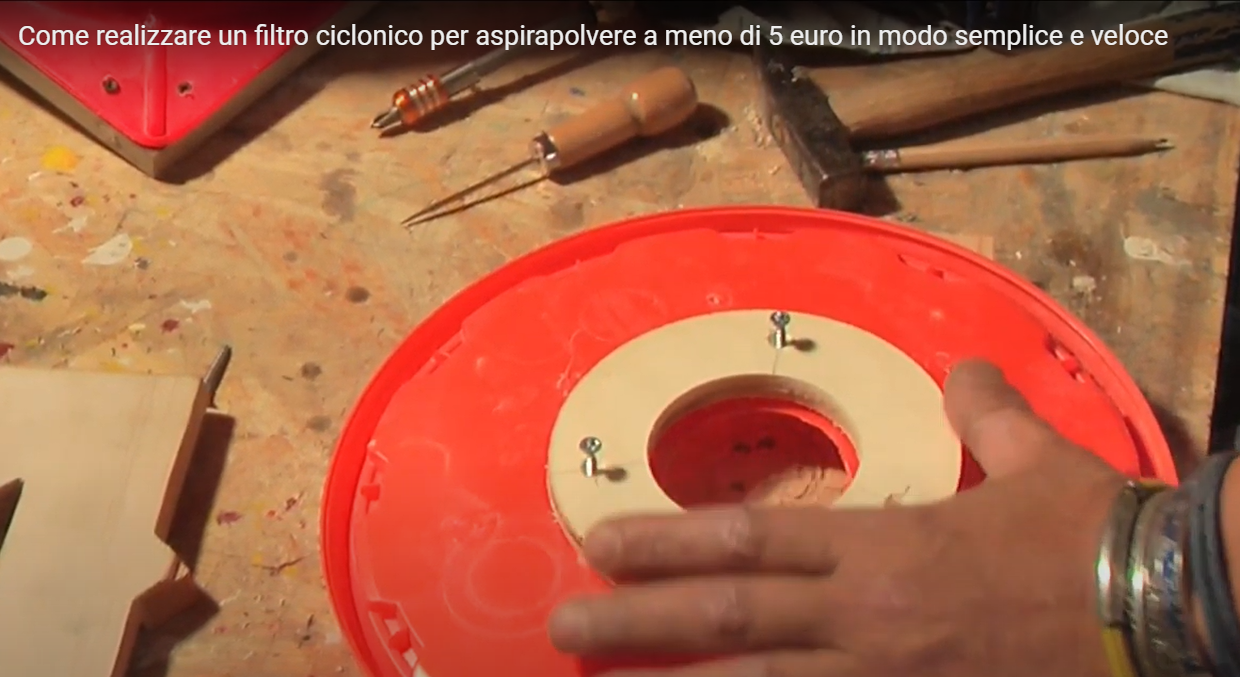 fILTRO CICLONICO PER ASPIRAPOLVERE
