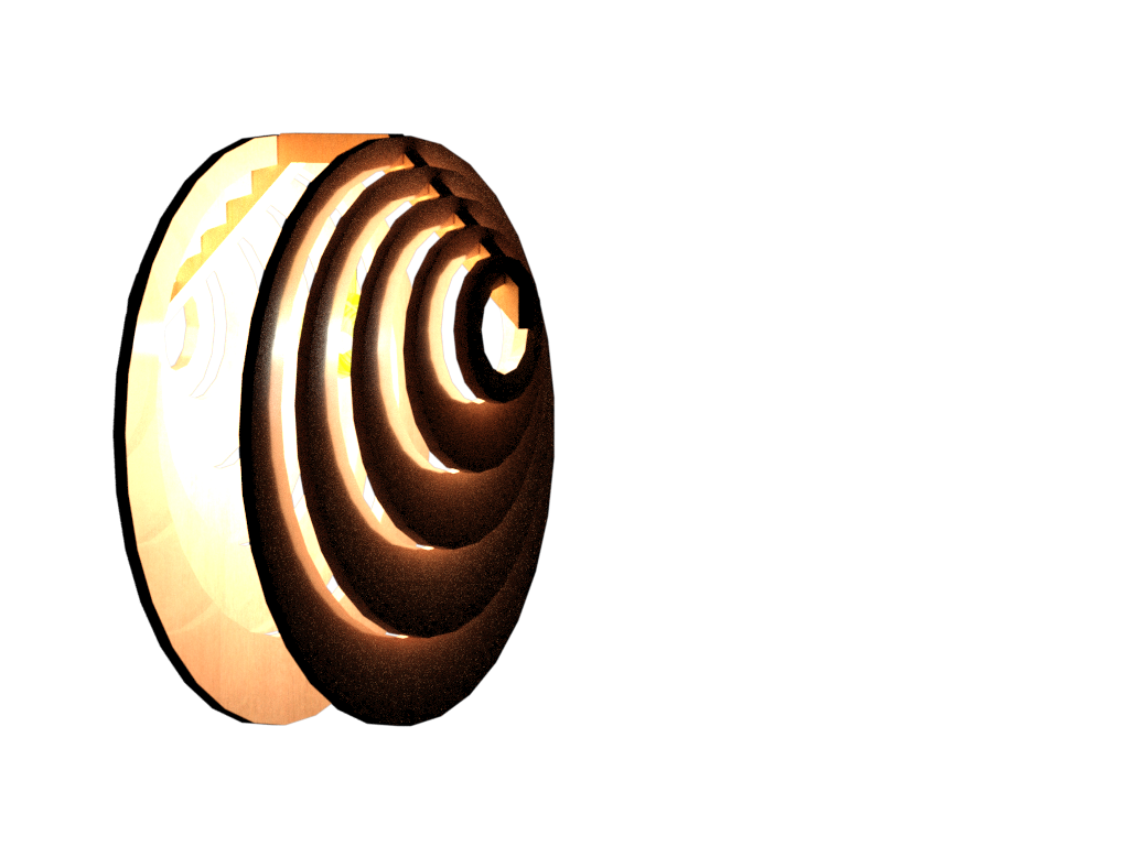 Progetto di lampada in legno per cnc