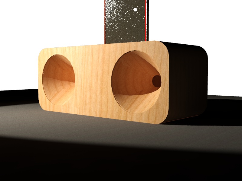 Dockstation smartphone passive speaker