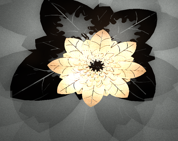 progetto lampada girasole