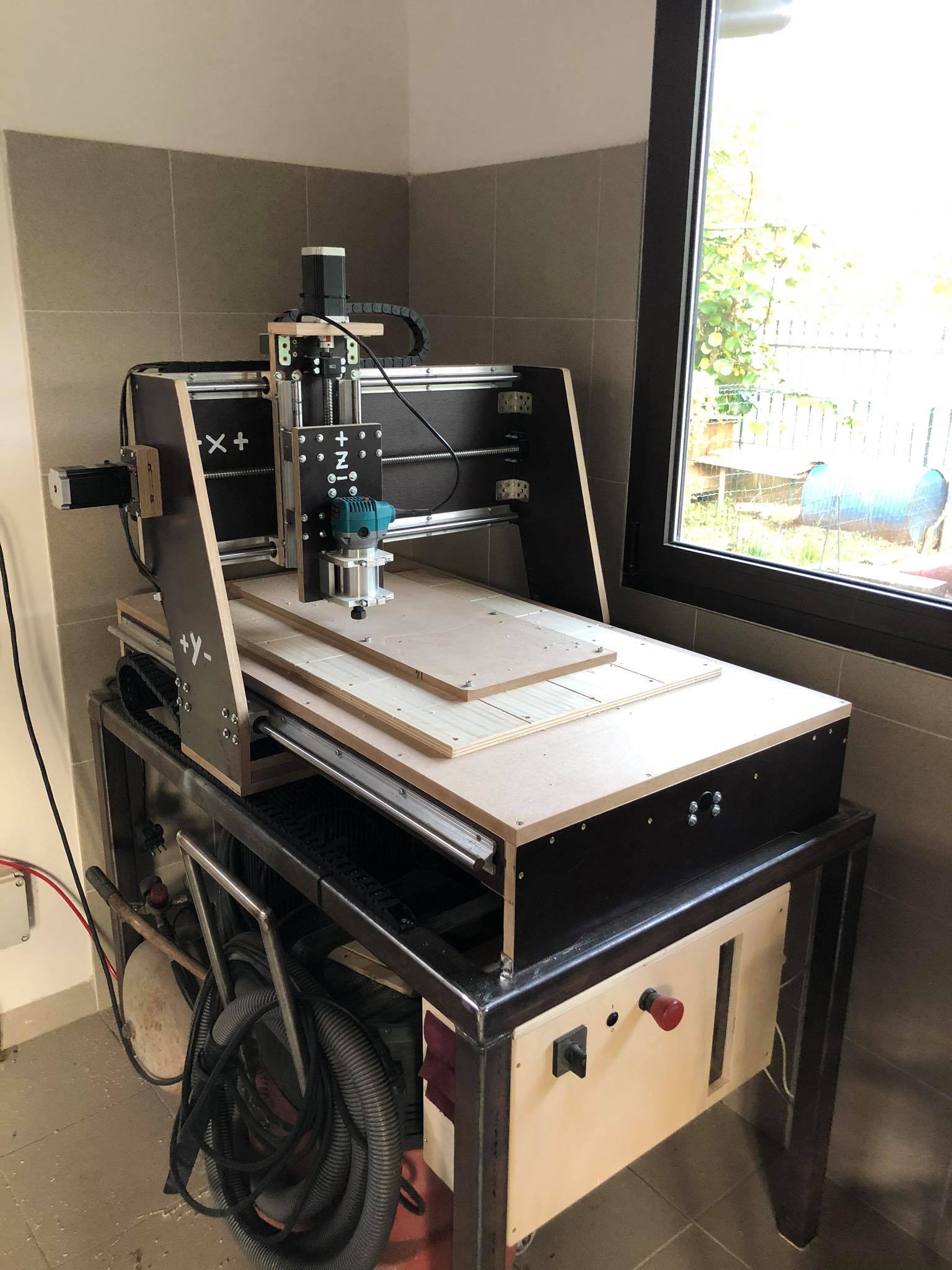 Progetto di cnc autocostruita 306080