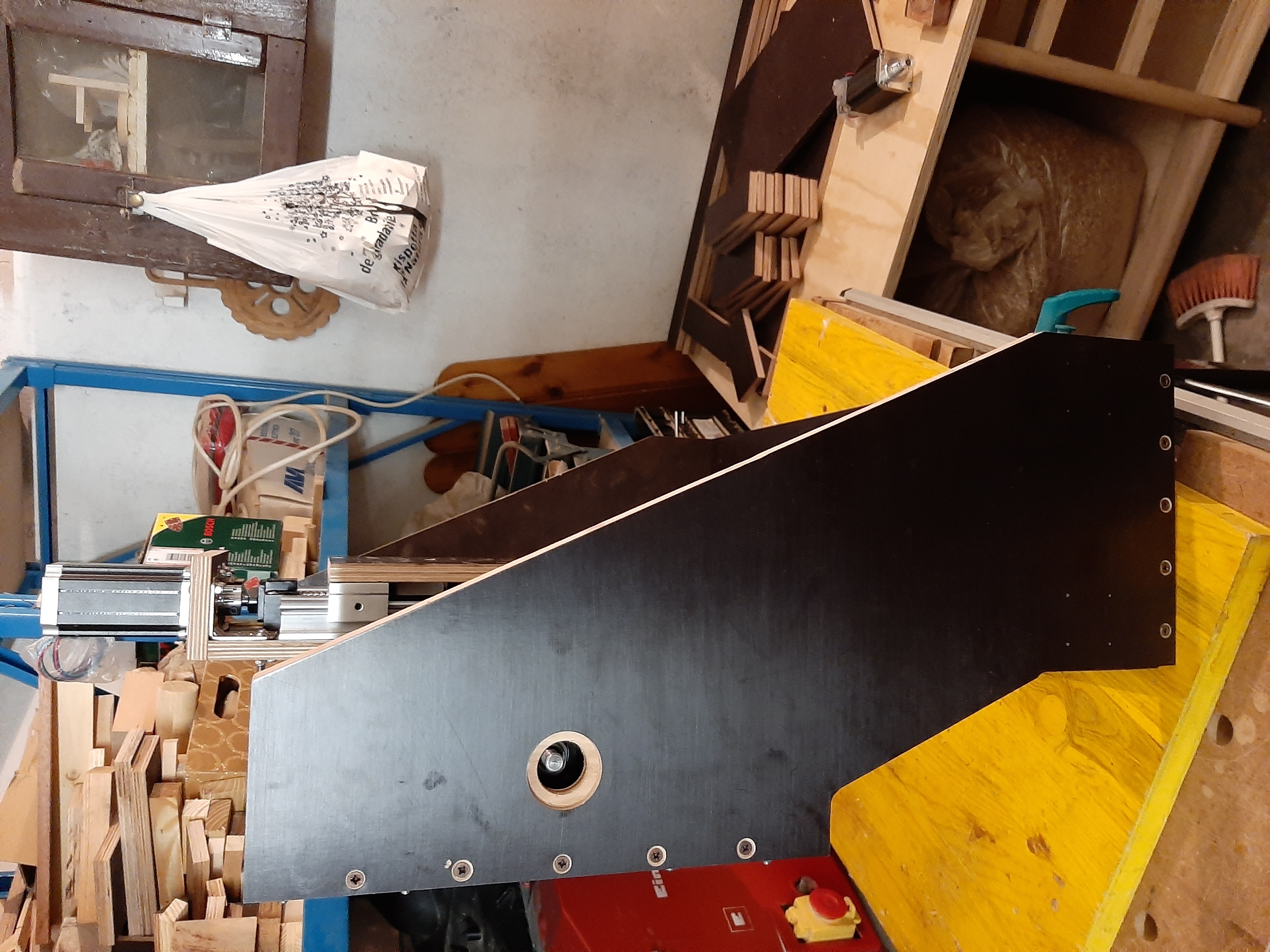 progetto di cnc autocostruita - il ponte