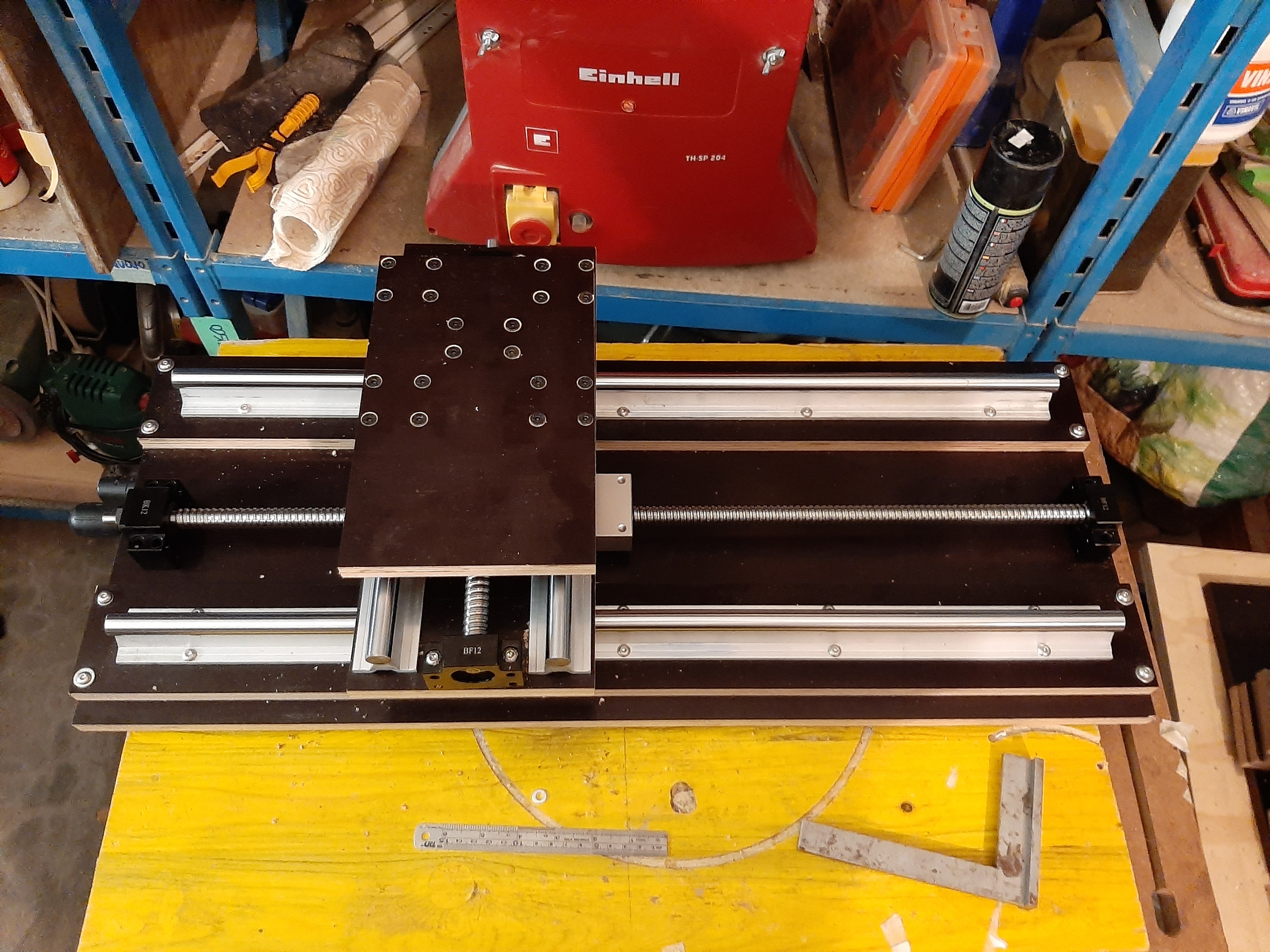 progetto di cnc autocostruita - Asse X e Z