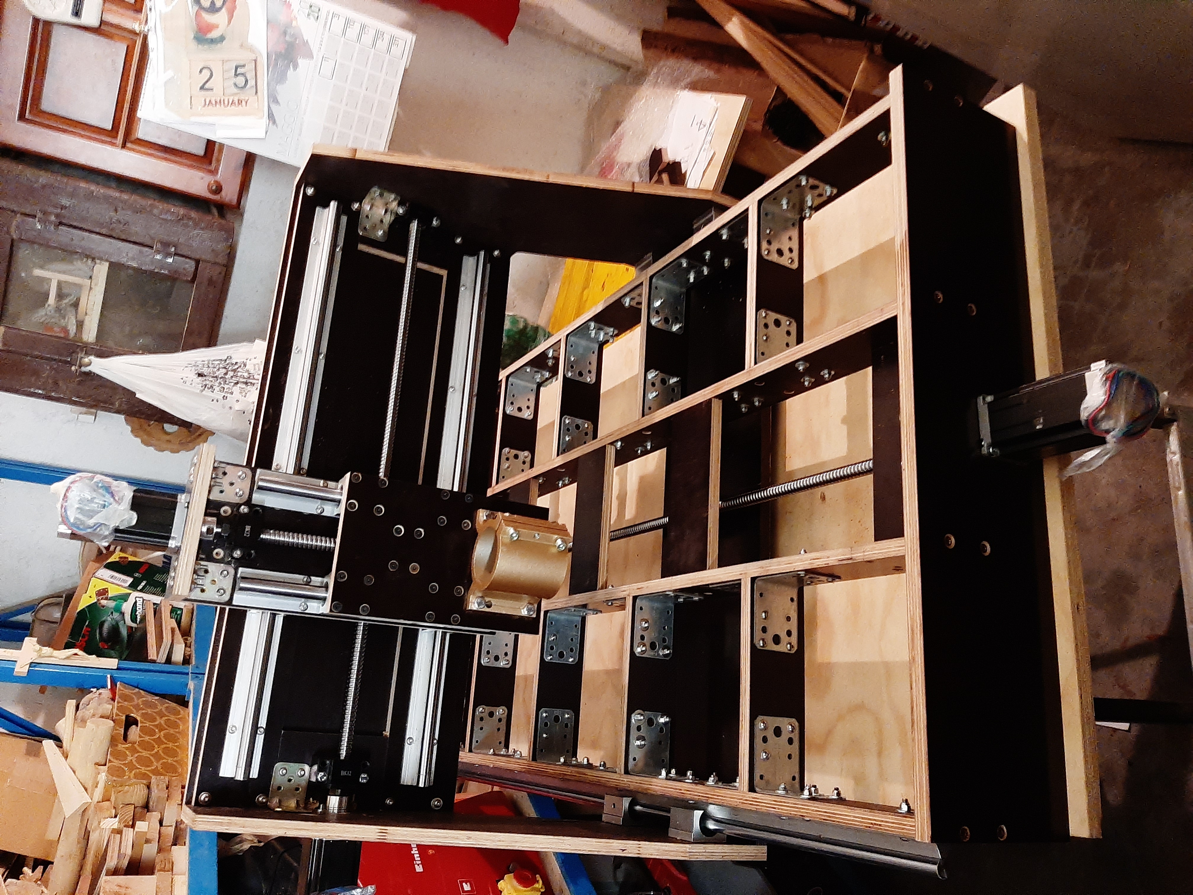 progetto di cnc autocostruita