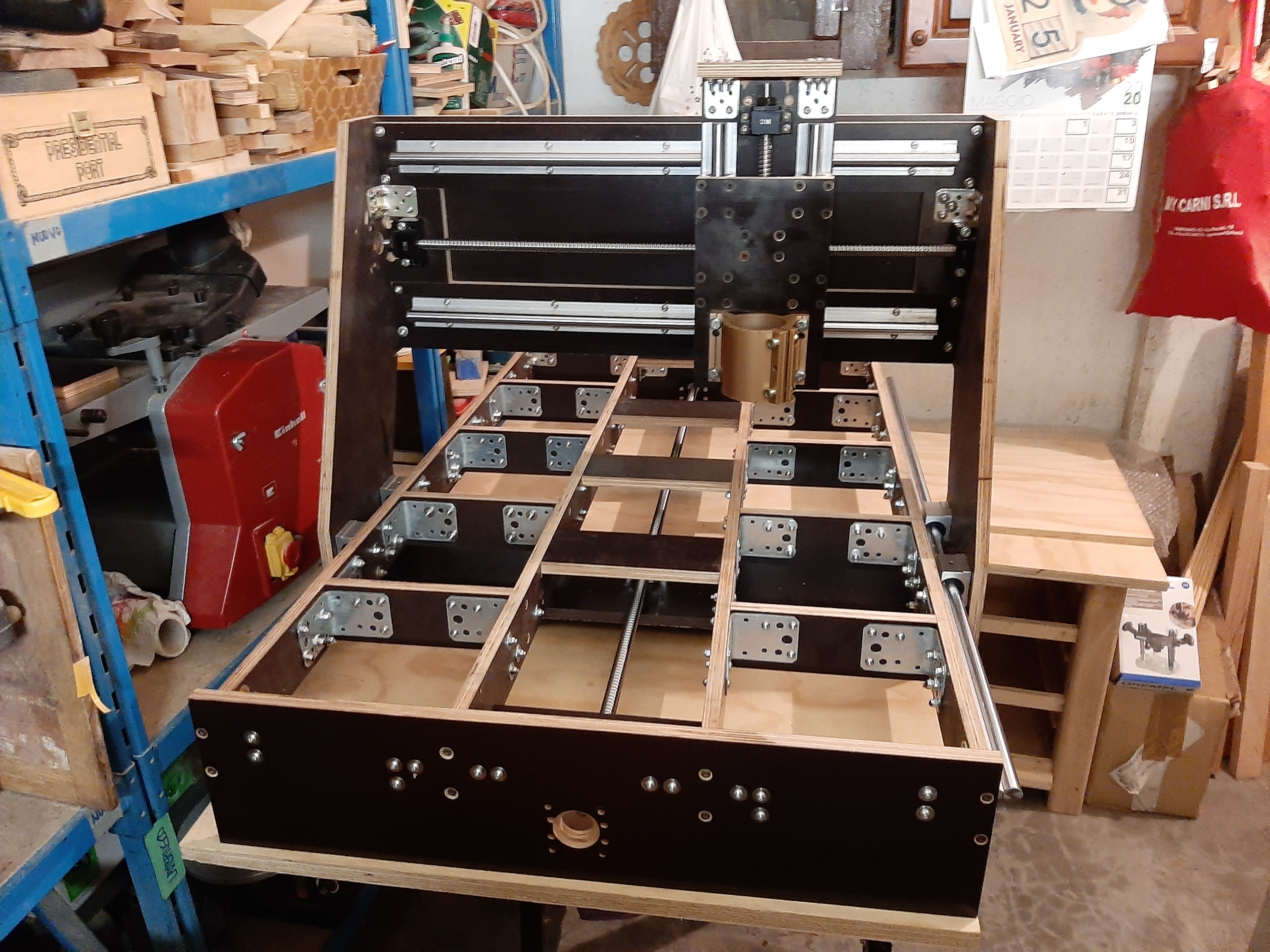 progetto di cnc autocostruita