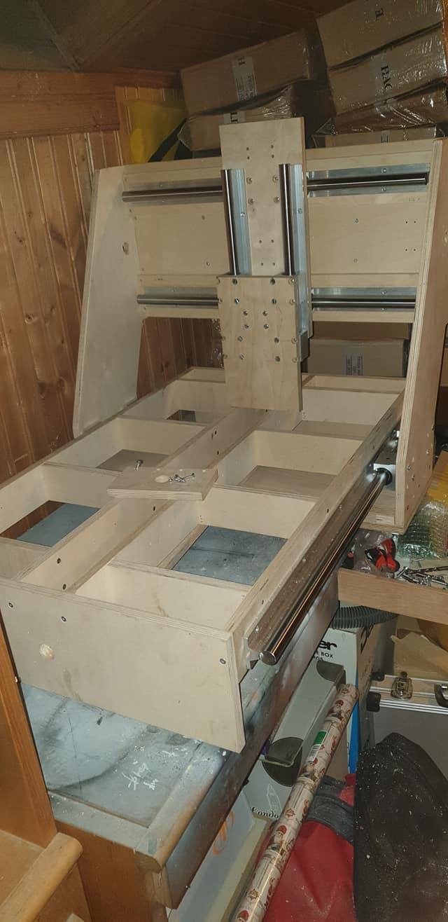 Progetto di cnc autocostruita 306080