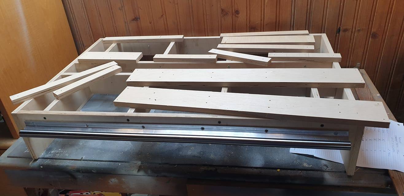 Progetto di cnc autocostruita 306080