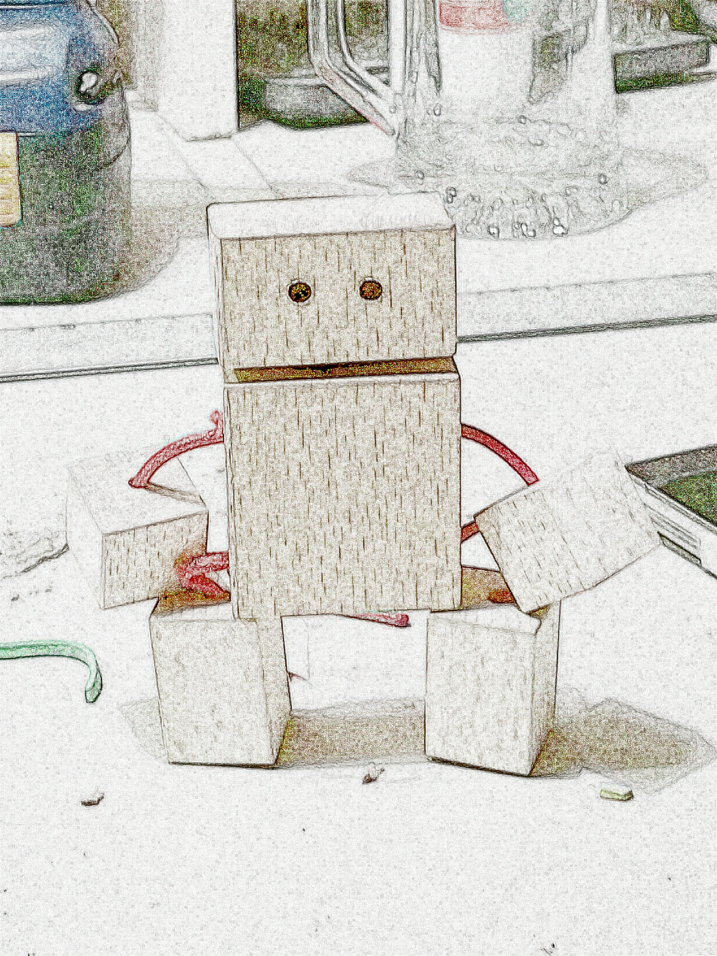 Giocattoli in legno per bambini - OT-ROB