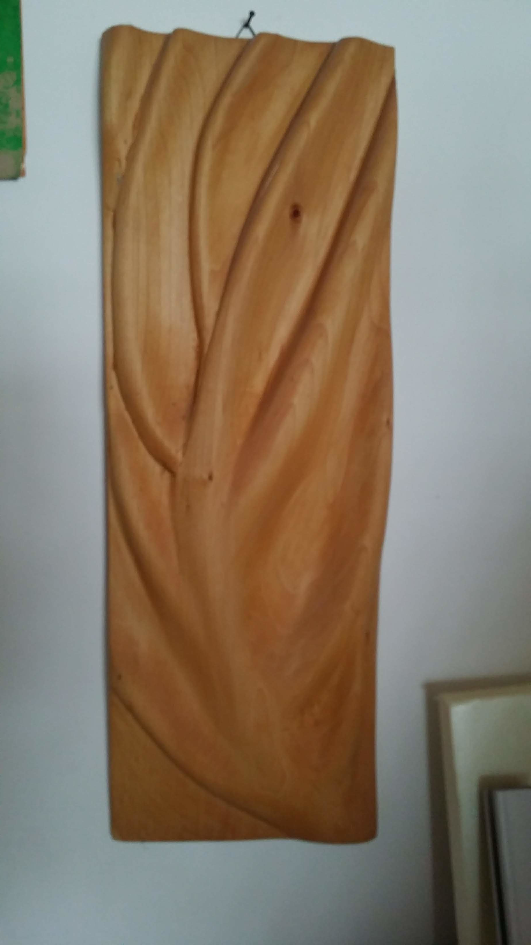 Scultura in legno di cirmolo