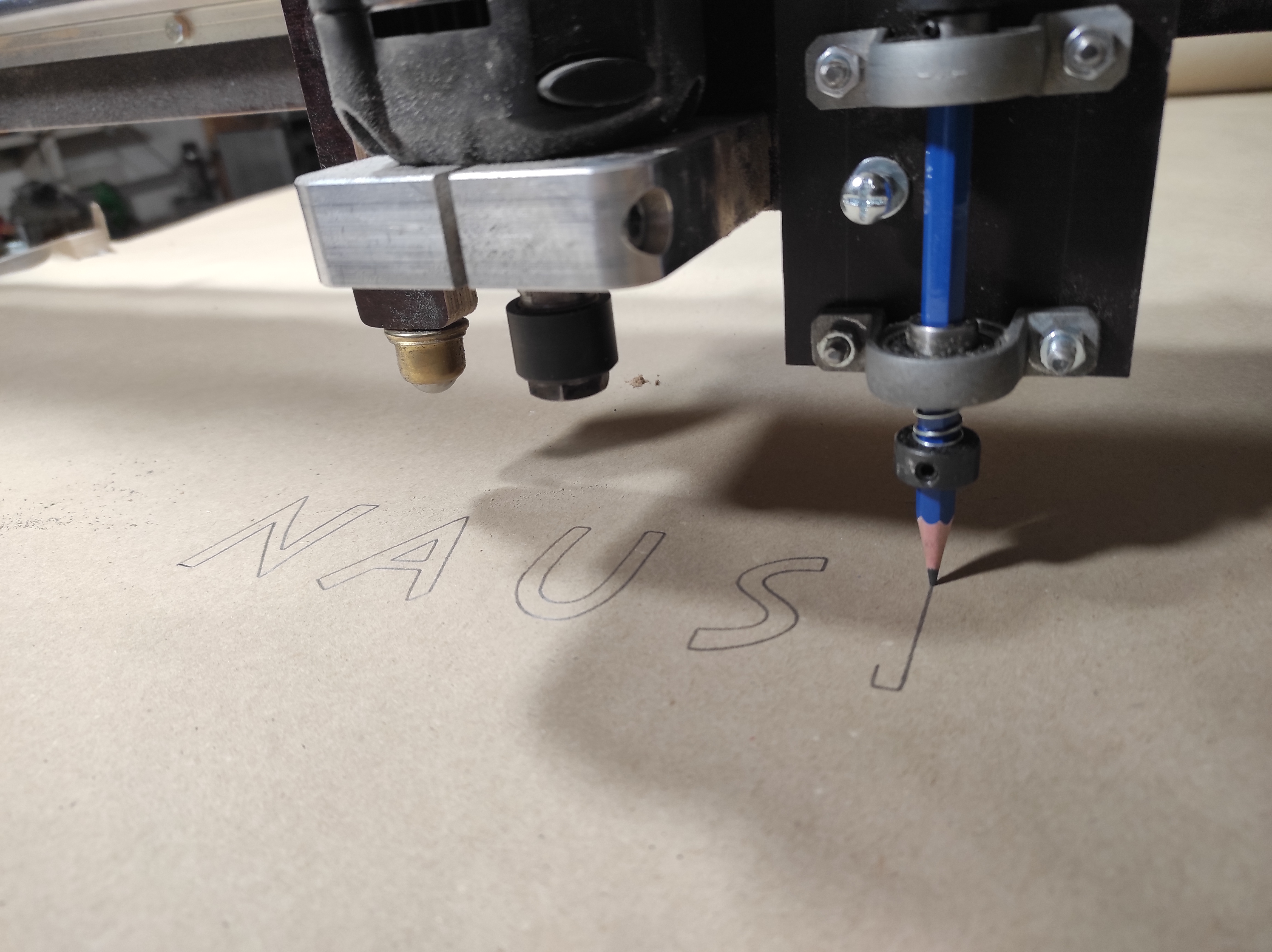 supporto penna per cnc