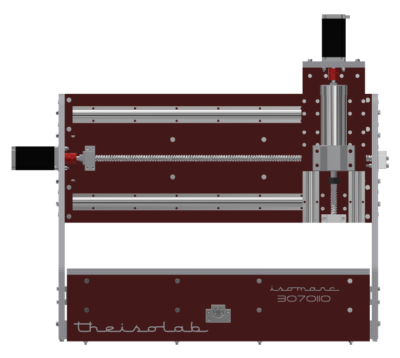 Progetto di cnc in legno - isomarc 3070110 - SBR16 e carply da 15mm