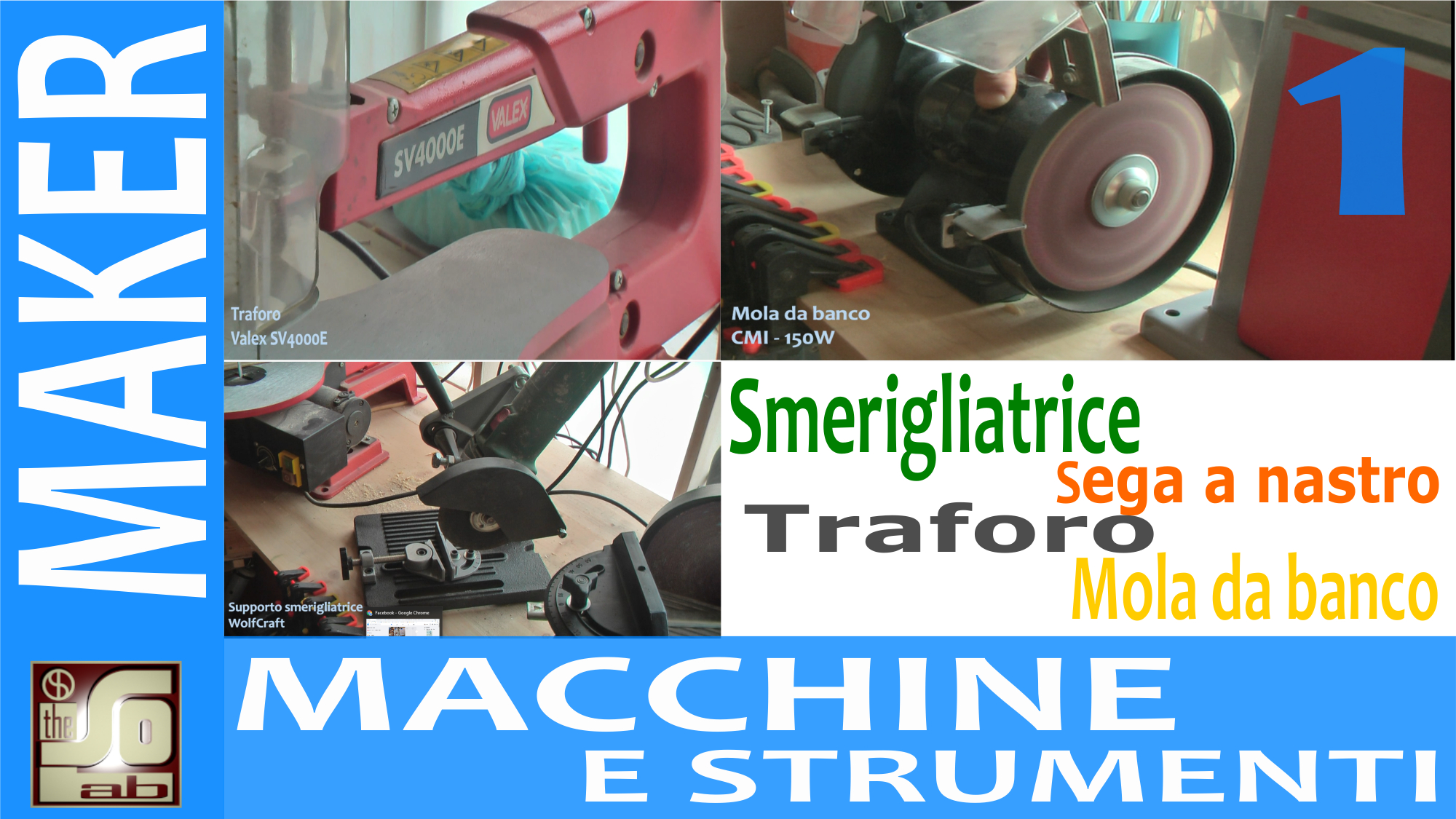 Maker - Macchinari e strumenti del laboratorio