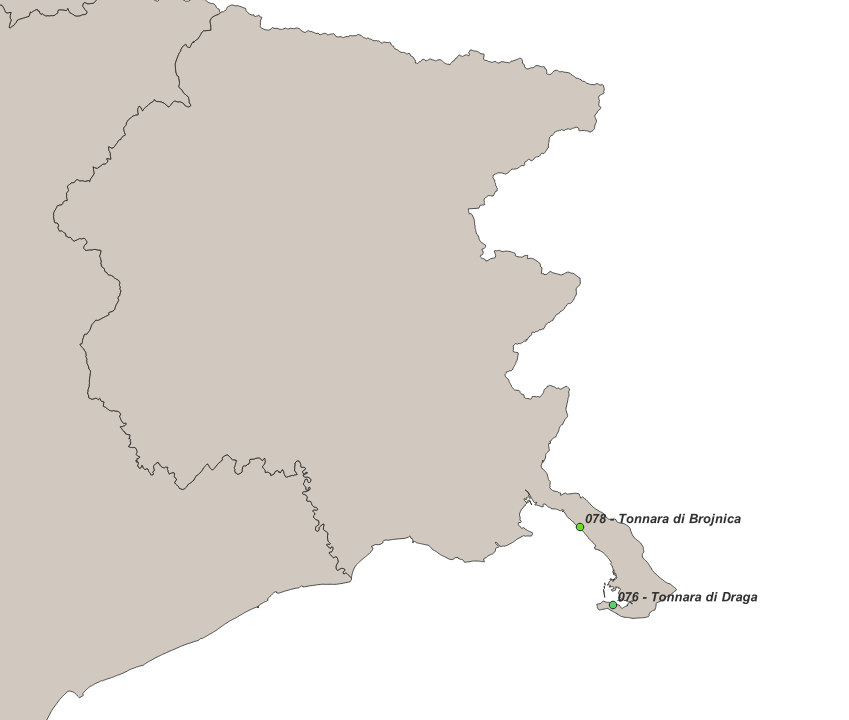 LE ROTTE DEL TONNO ROSSO - TONNARE DEL FRIULI VENEZIA GIULIA