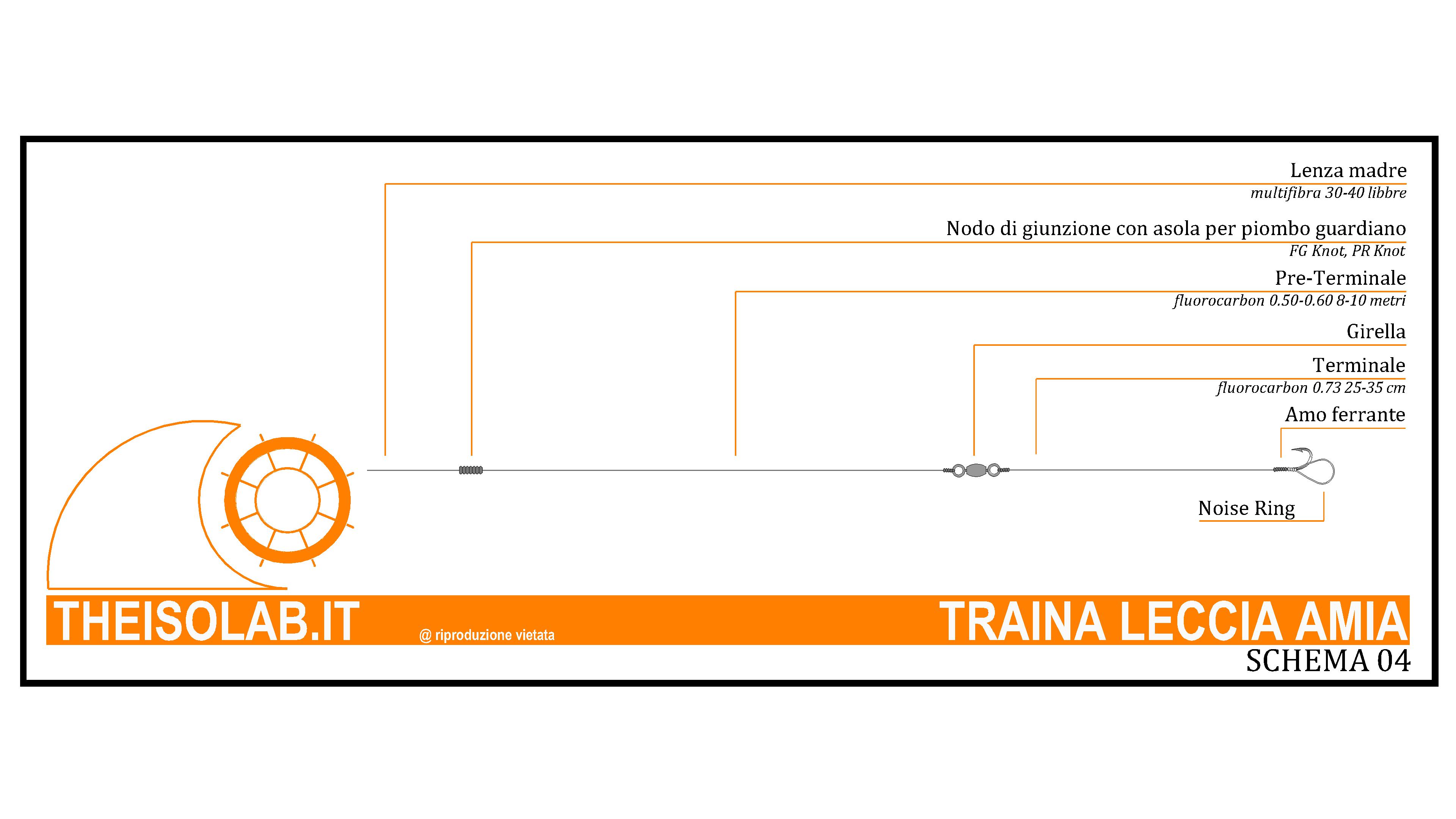 Traina alla Leccia Amia con noise ring Traina alla Leccia Amia