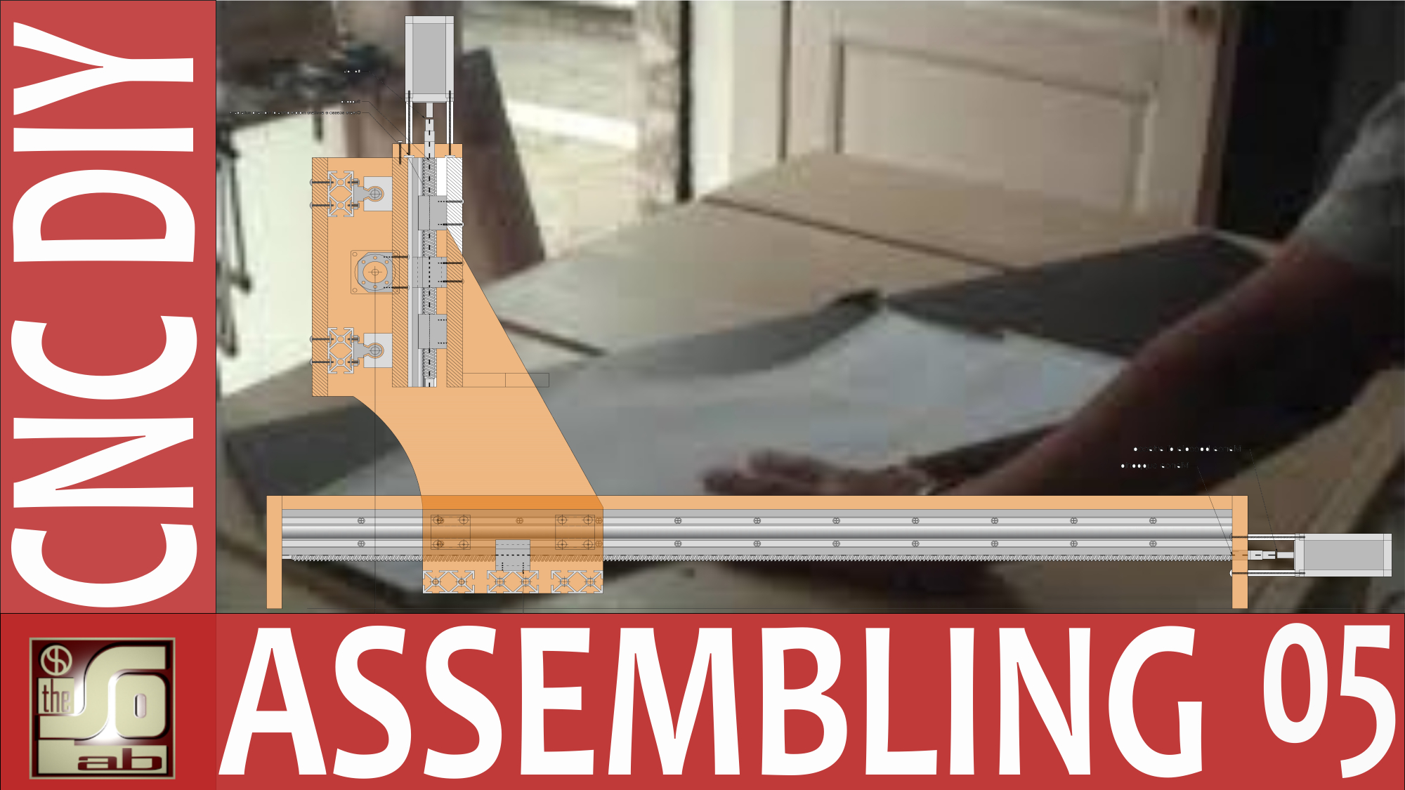 Come costruire una cnc - 05 Predisposizione parti della cnc in legno