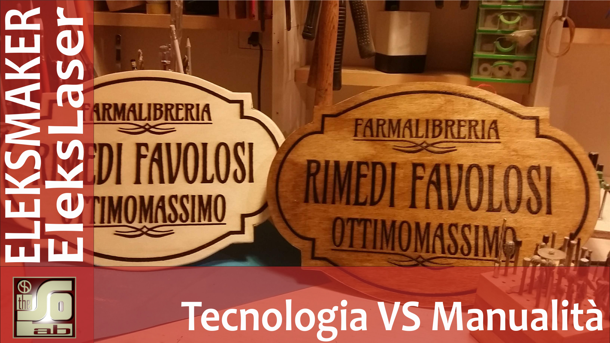 Insegna old style in legno