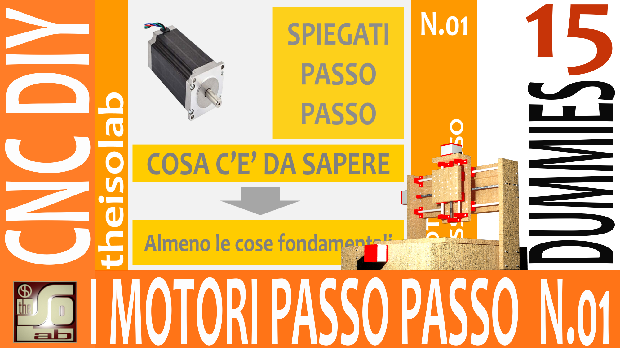 I motori passo passo per cnc spiegati passo passo