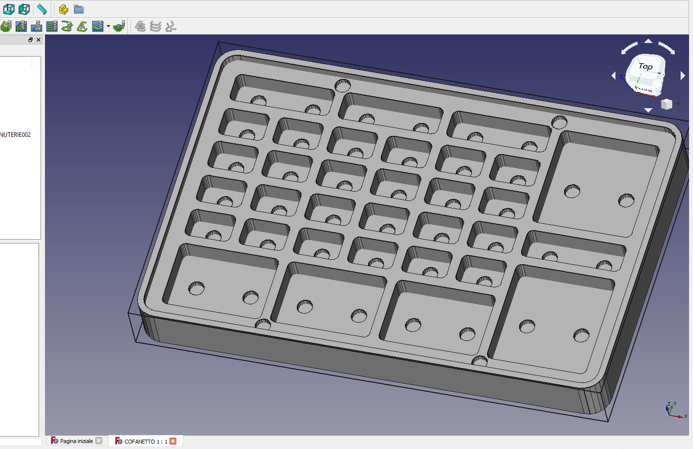 Tutorial FreeCAD - Progetto 3D