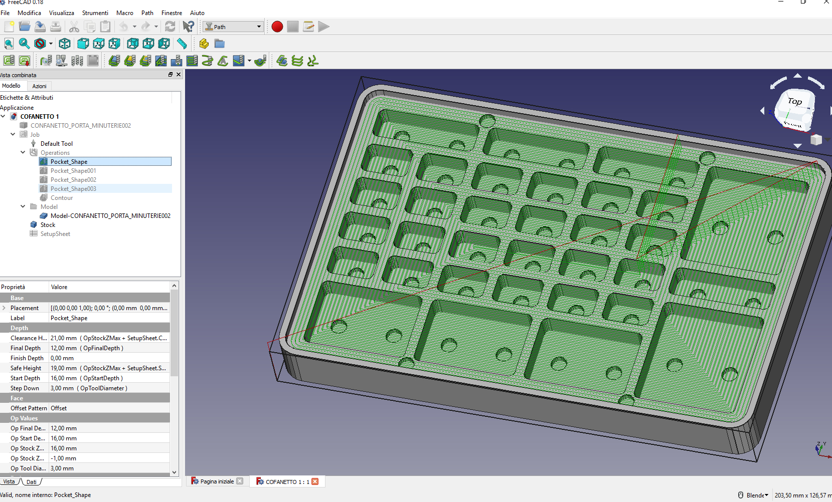 Tutorial FreeCAD - Pocket