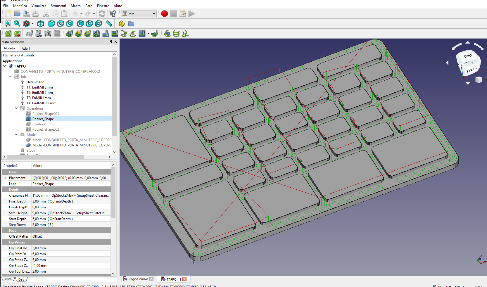 Tutorial FreCAD - Creazione del tappo