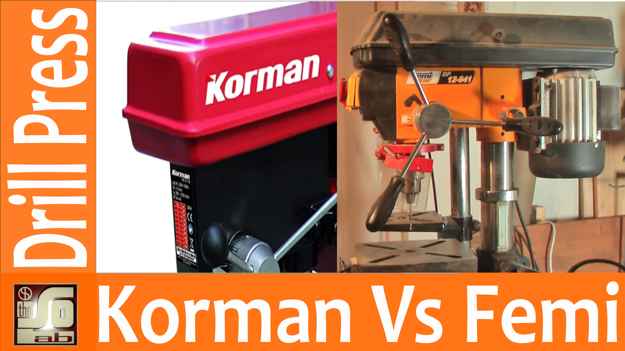 Drill Press Korman Vs Femi DP 12-941