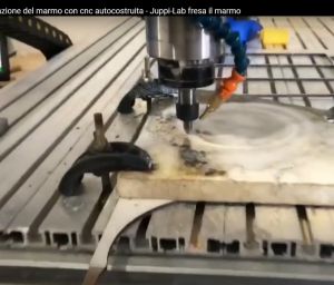 cnc alluminio auto costruita Test Marmo cnc alluminio auto costruita Test Marmo